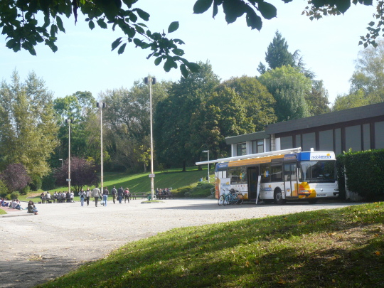L'agence itinérante des voyageurs de Chambéry Métropole sur le campus de Jacob-Bellecombette