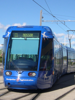 Tram à Montpellier